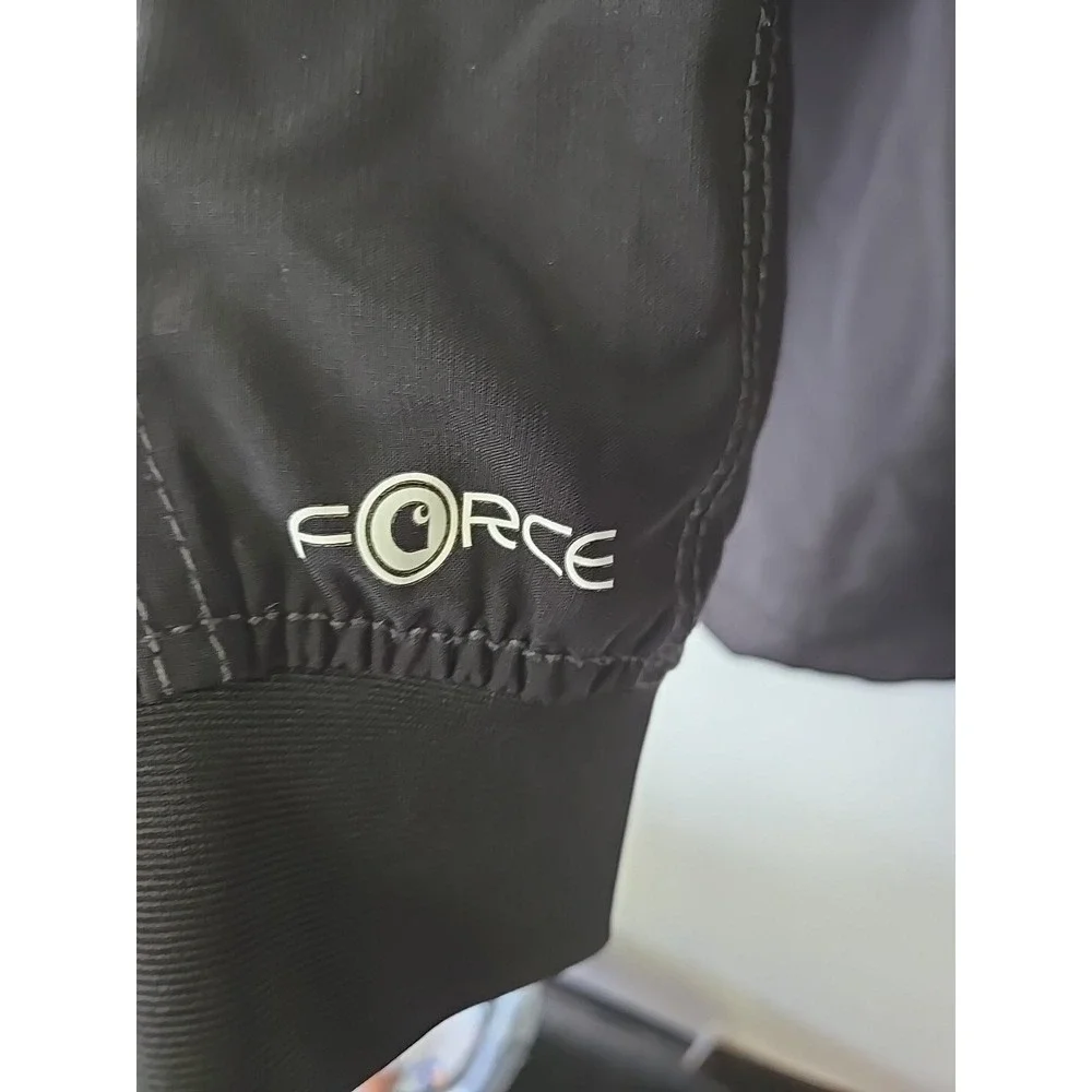 Carhartt Force Womens Full Zip Polyester Jacket Black Work Utility Coat Jacket M - Picture 7 of 10